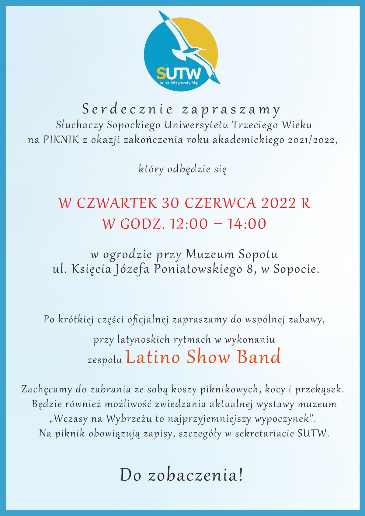 Zakończeniu roku akademickiego 2021/22