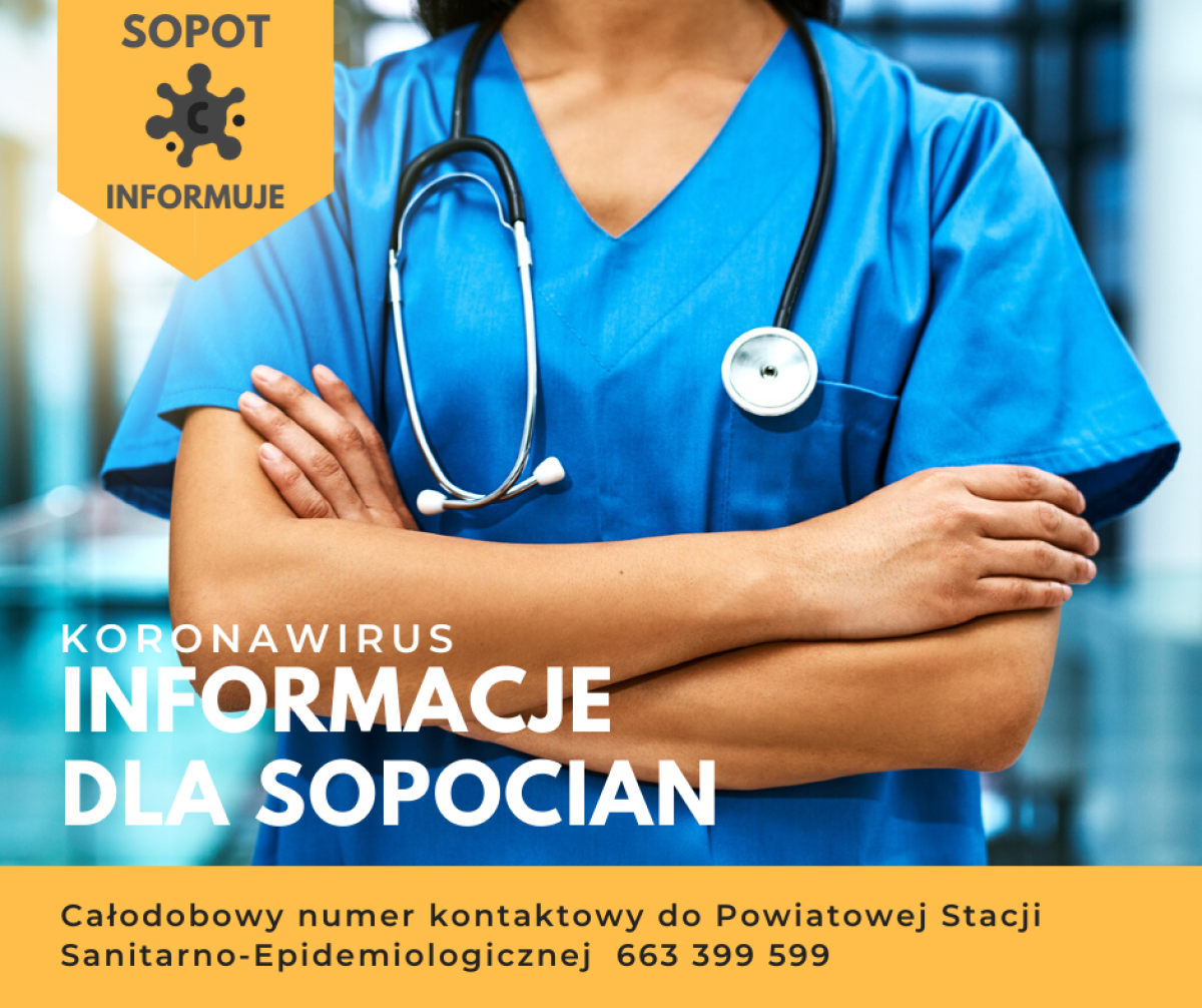 Koronawirus – ważne informacje dla sopocian!